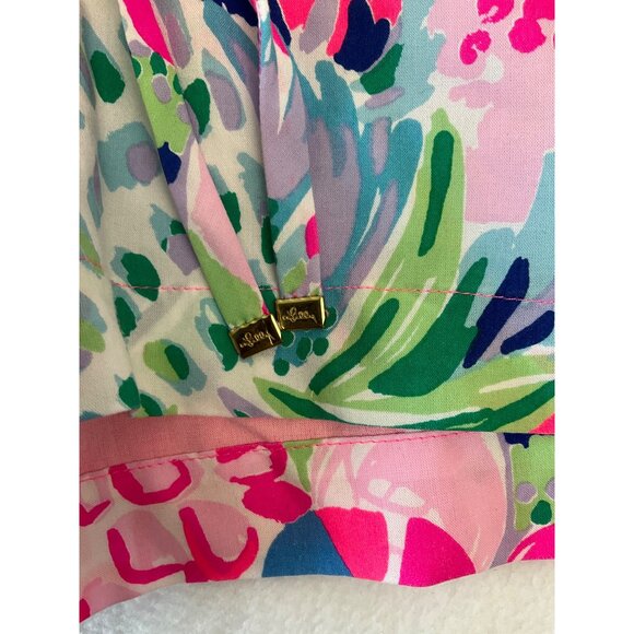 Lilly Pulitzer Katia Raise the Bar Shorts, size Large - Picture 4 of 9